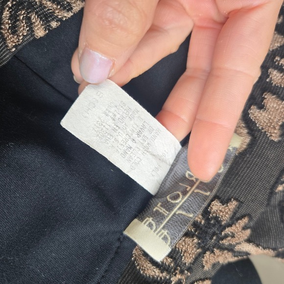 Vtg Y2K Charlotte Russe S Ruched Floral Embroidered Maxi Cinch Strapless Dress - Picture 9 of 11